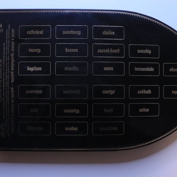 COPY - Limited Edition Saint + Sinner Eyeshadow Palette - Picture 3 of 4